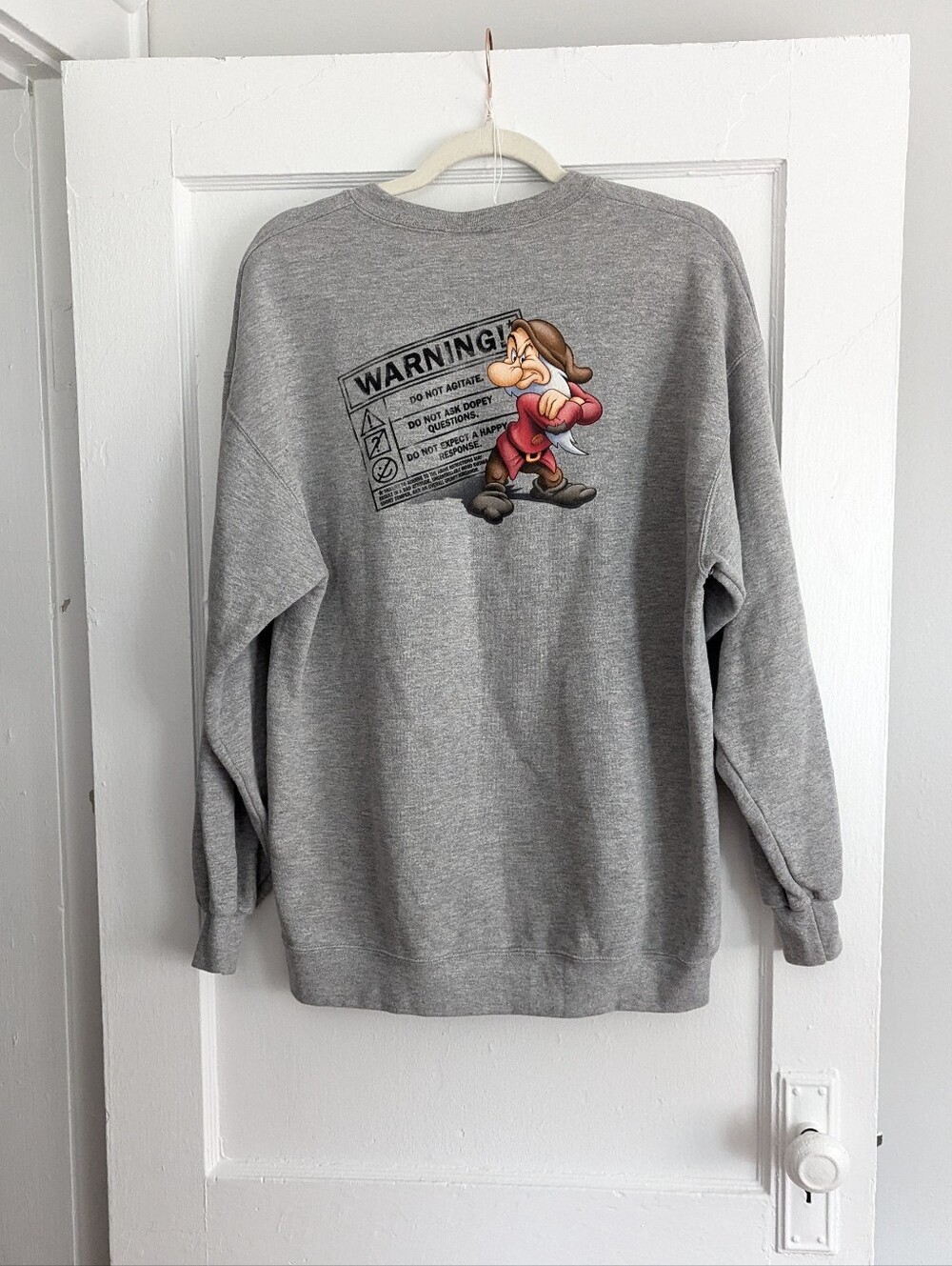 Vintage Disney World Grumpy Sweatshirt